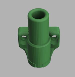 Bambu Lab ptfe support ( in the extruder  ) for fix back filament to AMS