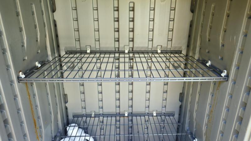 Suncast Vertical Shed Shelf Clips