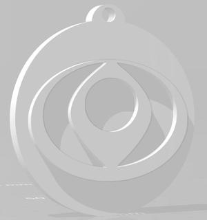 Llavero de Mazda (logo viejo) - Mazda keychain (old logo)