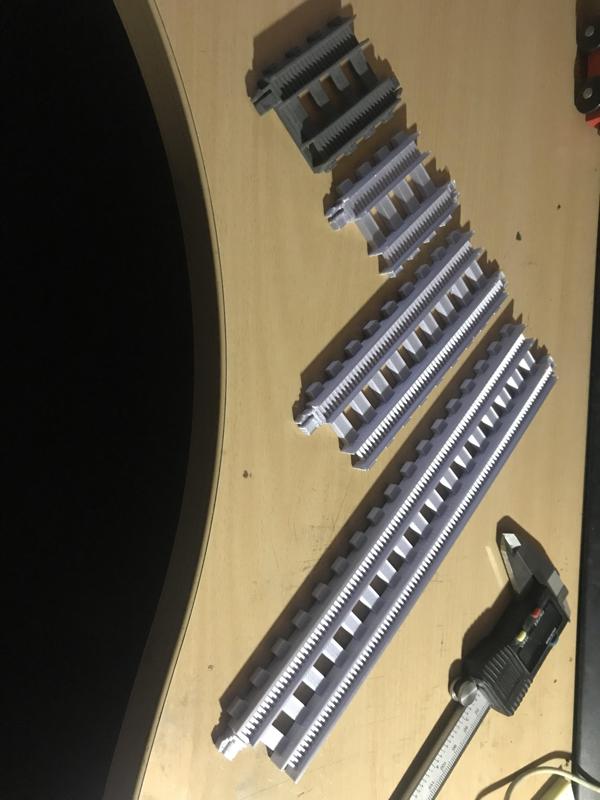 Straight rail for Thomas and friends track master