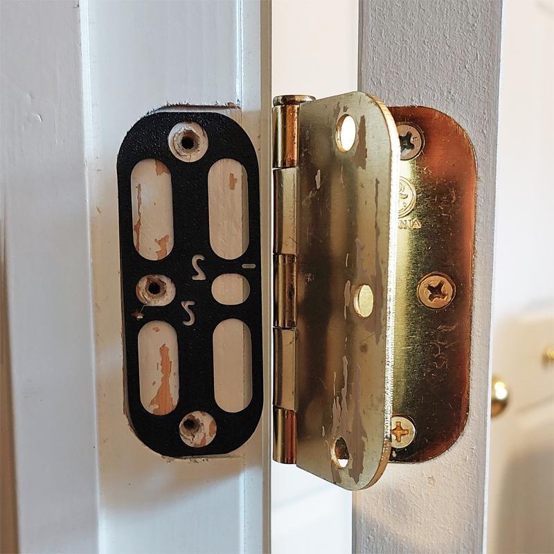 Door Hinge Shims - for aligning doors in their frames - for 3 1/2" & 4" door Hinges