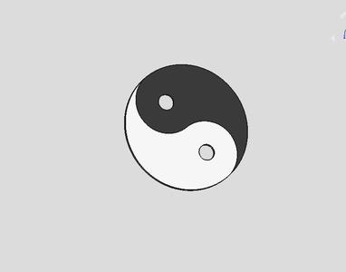 Yin yang wall art