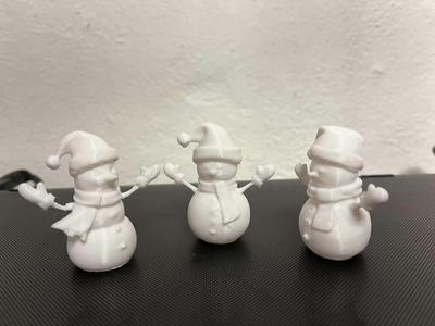 Cute Christmas snowman