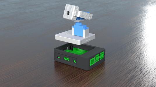 Pi camera servo arm Raspberry Pi