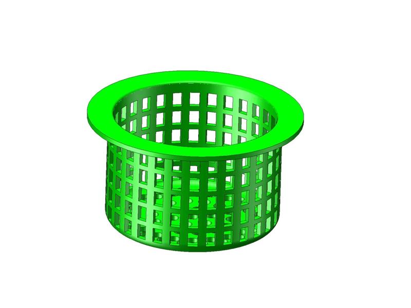 Kitchen sink drain filter basket