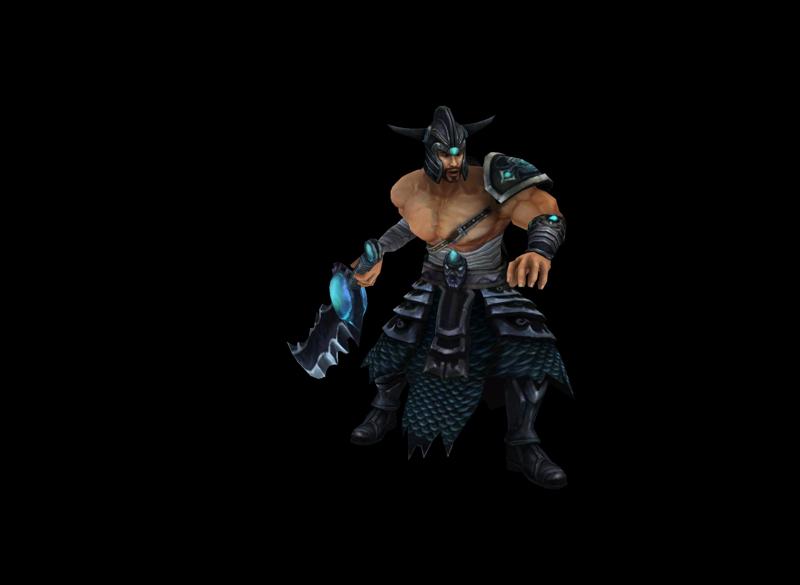 Tryndamere League of Legends 3D print model