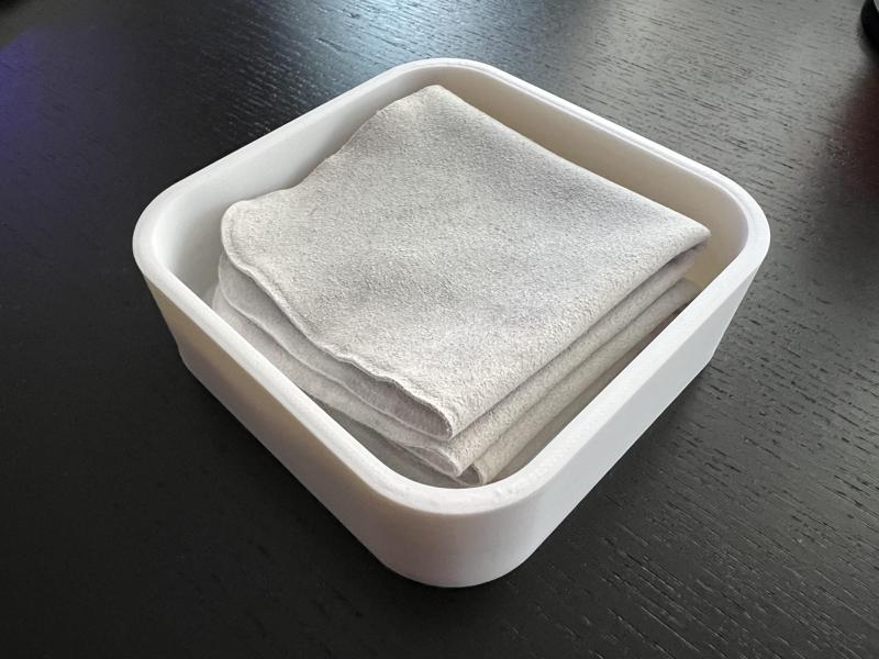 Simple Box, Apple Polishing Cloth Case
