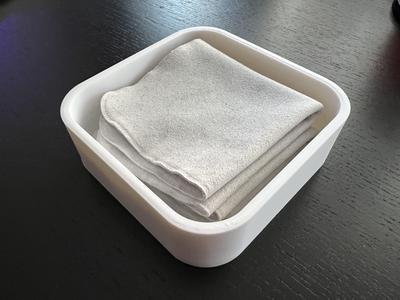 Simple Box, Apple Polishing Cloth Case