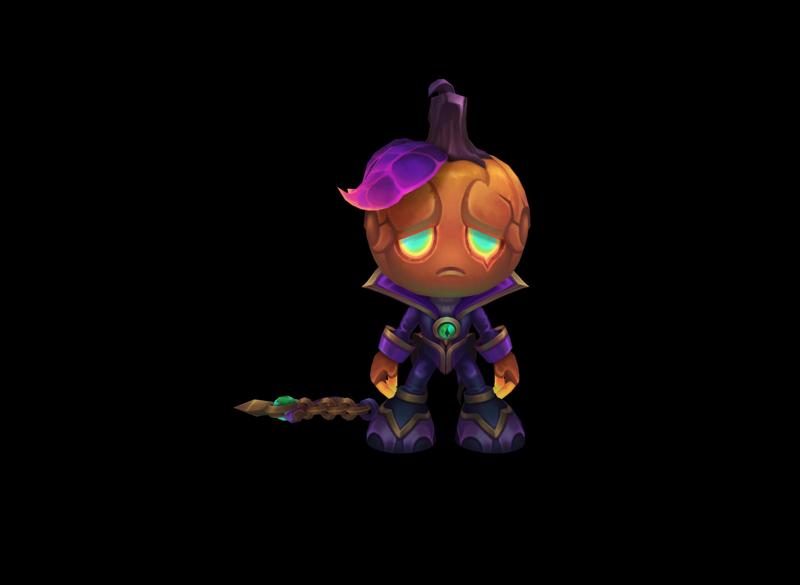 Pumpkin Prince Amumu League of Legends 3D print model