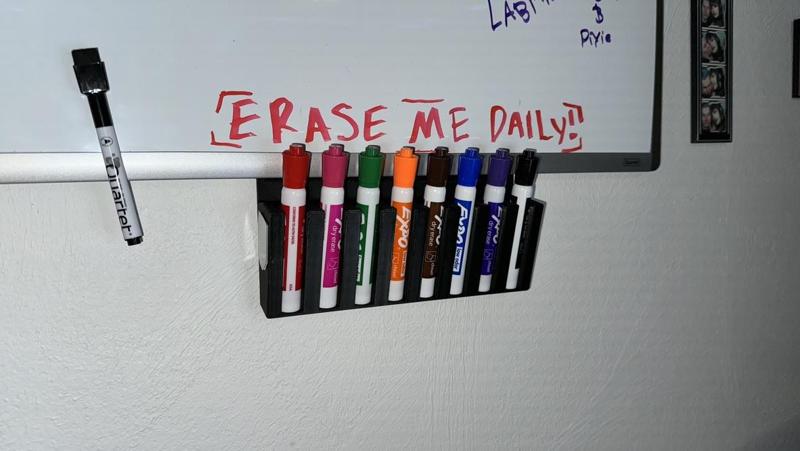 Whiteboard Marker Caddy
