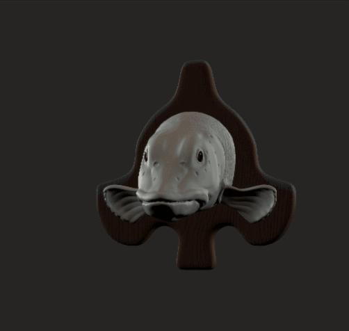 Pike wallmount trophy