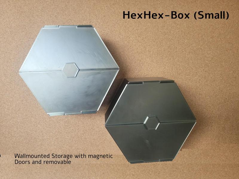 HexHex Wall-Box - Wallmounted & Removable (Small)