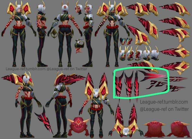 Inkshadow Kaisa league of legends 3D printer 3D print model