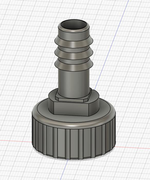 Irrigation pipe to garden hose system adapter