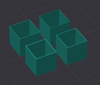 Calibration Cubes (0.2mm)(0.4mm)(0.6mm)(0.8mm)