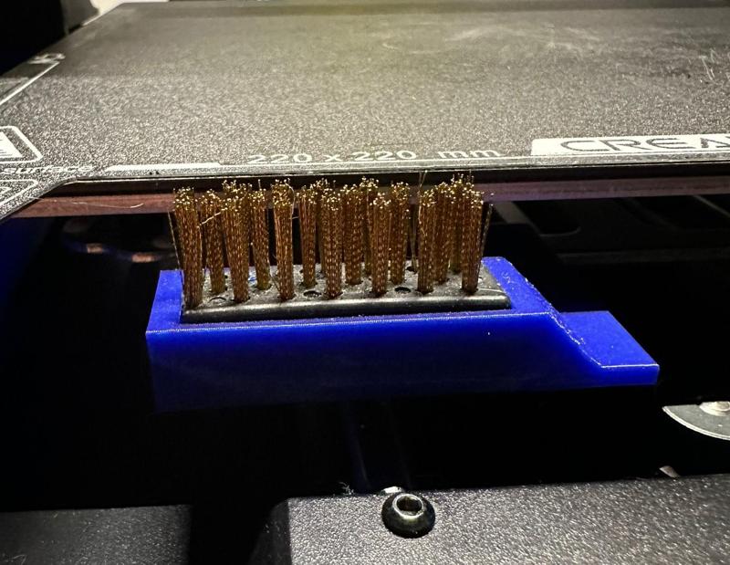 Brush Mount For Ender3 V3 SE