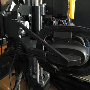 Logitech C270 long mount Prusa i3 Mk3 with nut & extra support
