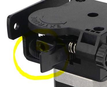 Anycubic I3 Mega-S Extruder Filament Input Nozzle