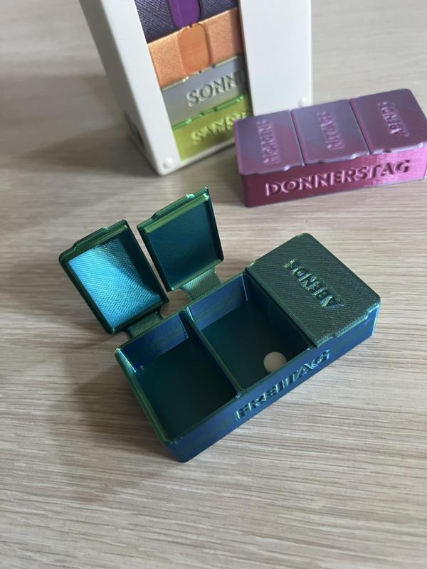 Pillendose Print in Place