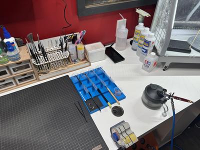 Scale Modellers Paint Station