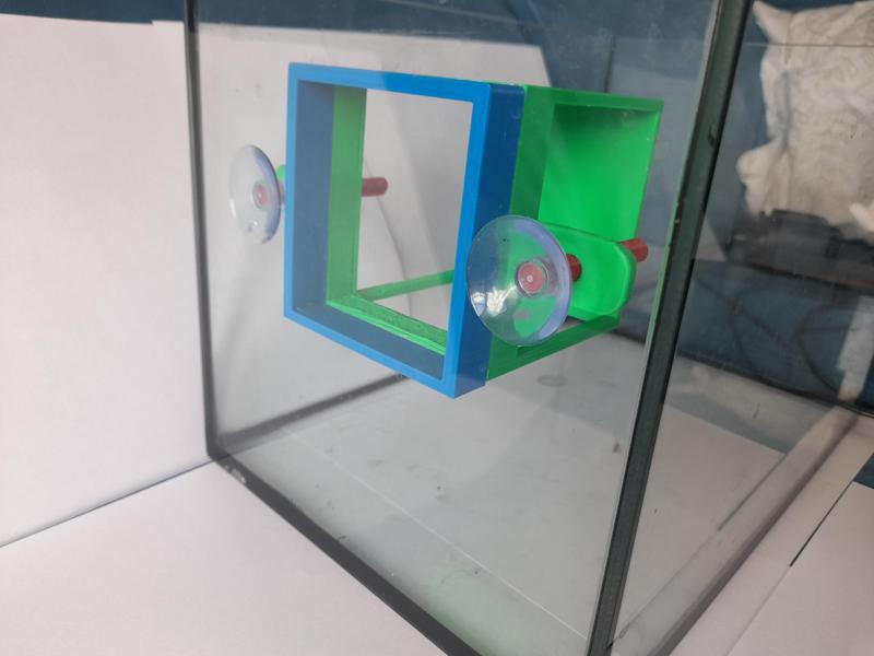 A nesting box for fish eggs