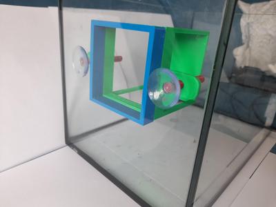 A nesting box for fish eggs