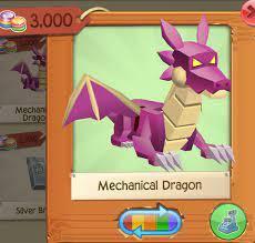Mechanical Dragon (animal jam play wild)