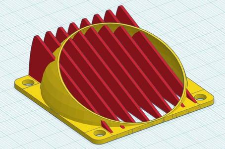 PitStop Extruder Fan 30 Degree Grill