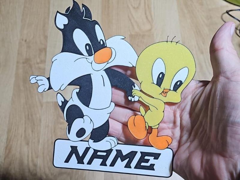 Baby Piolin and Silvestre - your name