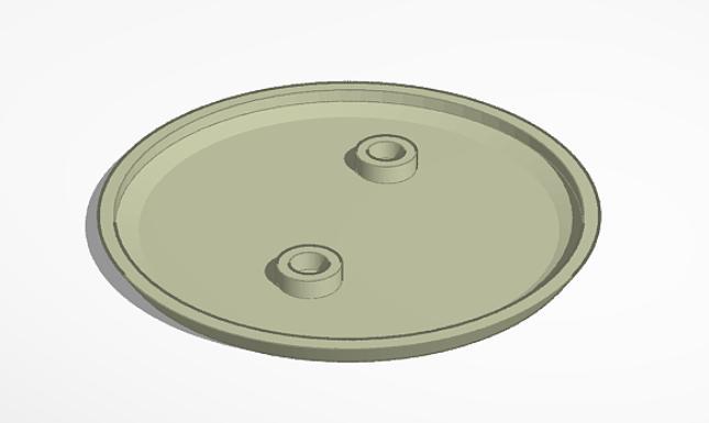 80mm base w/ 6mm wide magnets