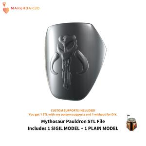Mythosaur Shoulder Armor