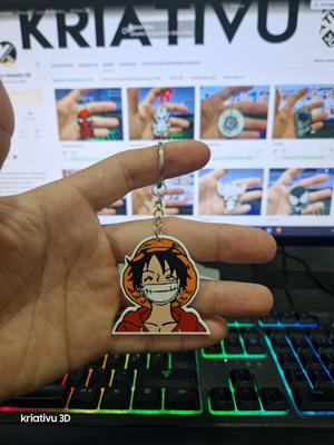 keychain monkey d luffy