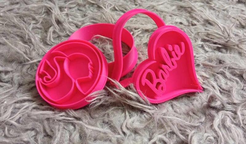 Barbie Logo Cookie Cutter 