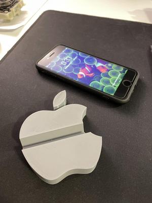 Apple Logo Iphone Stand
