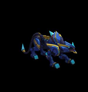 Super Galaxy Nidalee League of Legends 3D print model