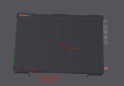 Snapmaker J1s bed model and plate texture