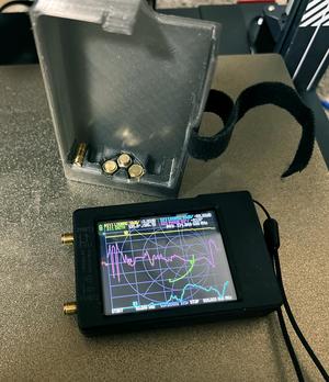 Thin NanoVNA-H Travel Case With Storage!