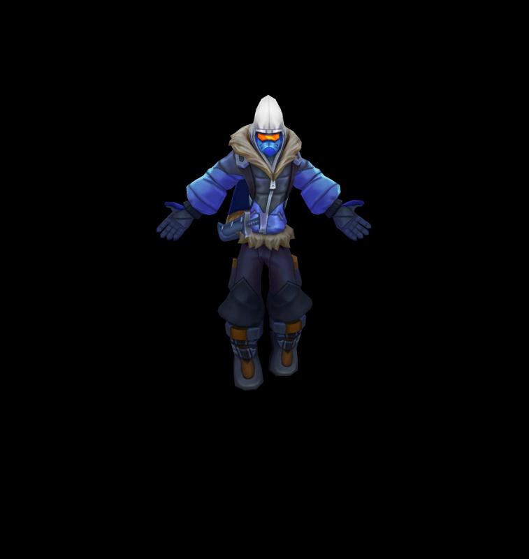 Snow Day Malzahar League of Legends 3D print model