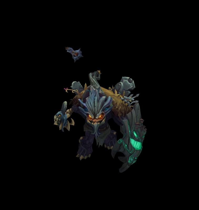Haunted Maokai League of Legends 3D print model