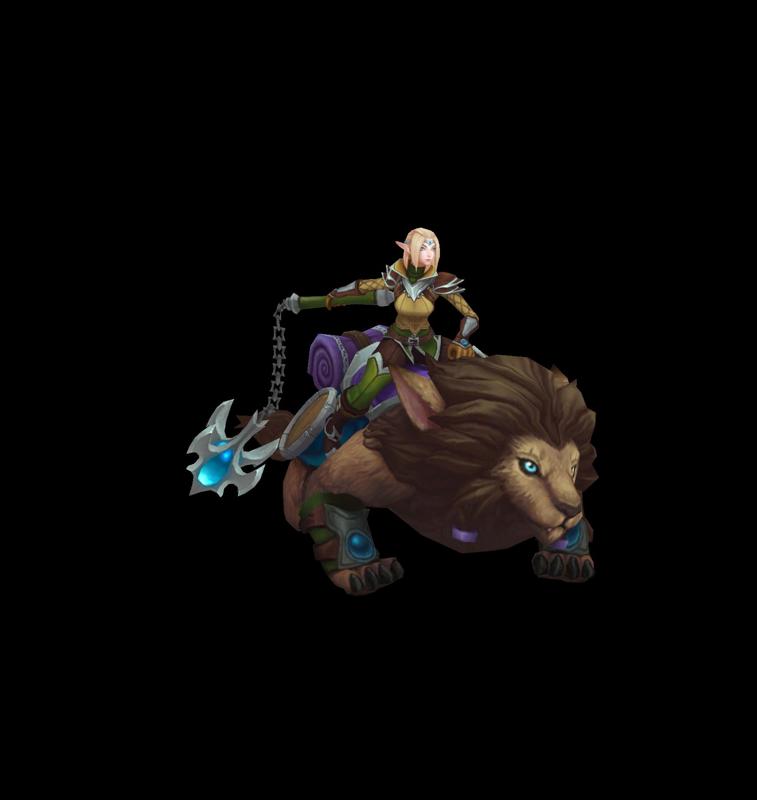 Sejuani Dawnchaser League of Legends 3D print model