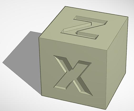 20mm Calibration Cube