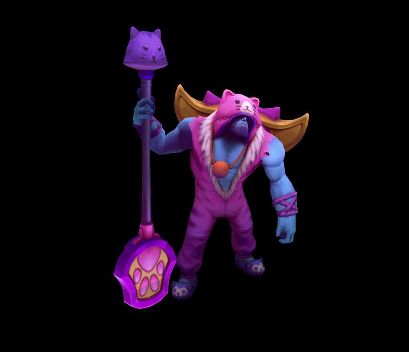 Meowrick League of Legends 3D print model