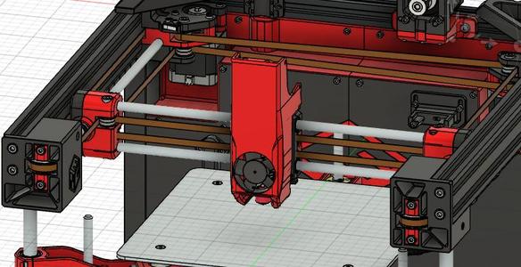 Ender ENG The 100 Printhead with Trianglab CHC 6 Volcano Pro Hotend