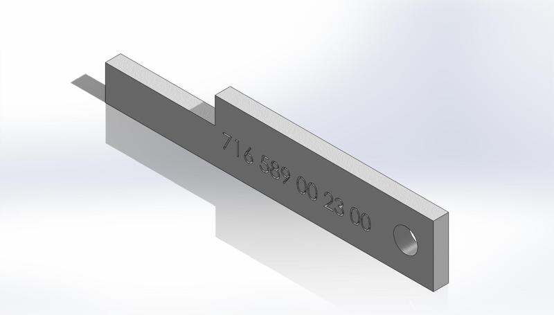 Mercedes 716 Gear Shifter Setting Gauge