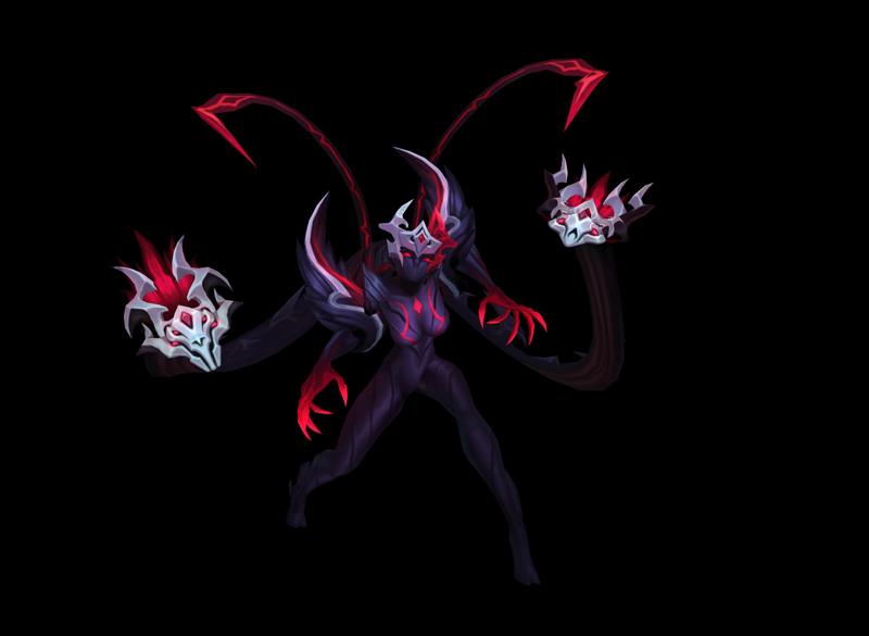 Coven Evelynn Shadow League of Legends 3D print model