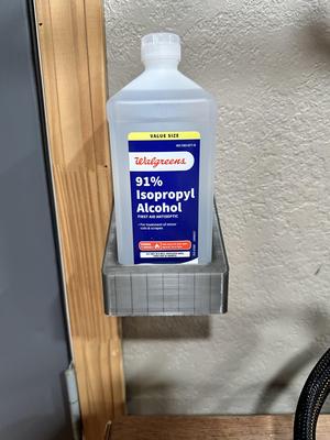 Wall mounted Alcohol Holder