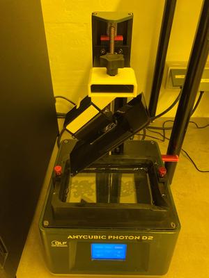 Bauplattform Halter / Resin-Saver