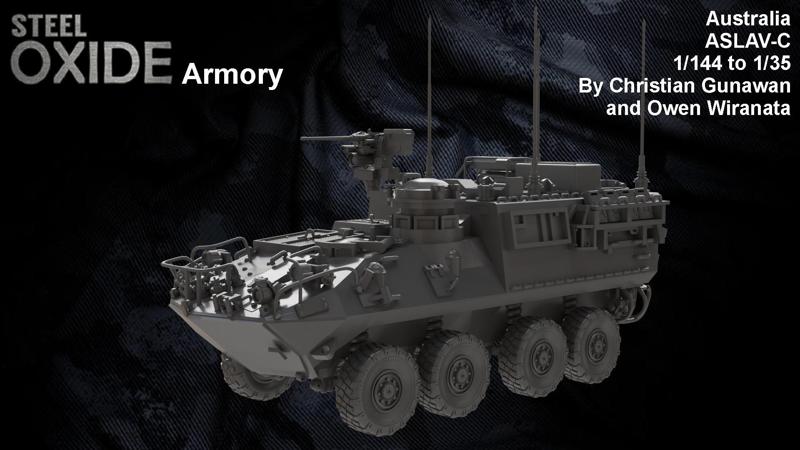 Australia ASLAV Type II ASLAV-C Command