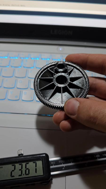 Rear wiper motor gear, Skoda superb