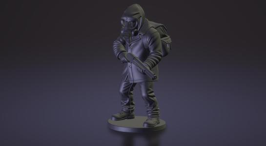 Juan Salvo – El Eternauta 3D Printable Figure